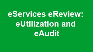 eServices eReview: eUtilization and eAudit Video